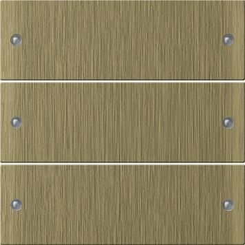 Gira 2133605 rocker set 3-way System 55 Bronze
