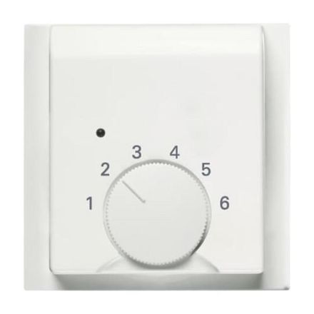 Busch-Jaeger 1795 HK-774 central plate, for room temperature controller, studio white matt
