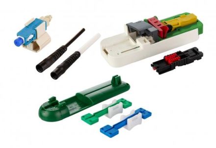 METZ CONNECT H SCUPC OS2 cable+cleaver (pack of 20) fiber optic connector field configuration OpDAT FAST, 1509QKEO002C-E
