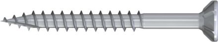 Reisser 009251V138-0400704-1 RETINOX 2 plus chipboard screw, Flaseko, TX drive, partial thread, 4.0 x 70, stainless steel A2, threaded, pass., 1x sliding, pack of 200, cutting notch