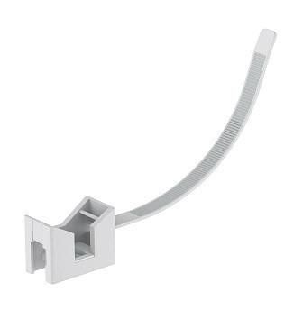 OBO Bettermann CTC 7.5x280 LGR 7.5x280mm light grey cable tie clamp, 2332794