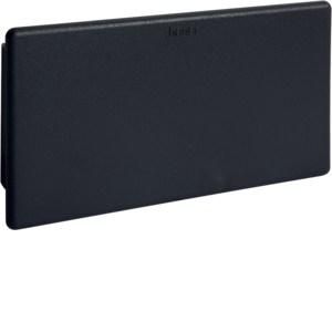 TEHALIT M55737021 End piece PVC for BR 70x130mm anthracite