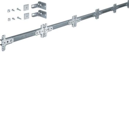 Hager UT85CN support rail 5 fields
