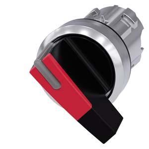 Siemens 3SU1052-2CF20-0AA0 toggle switch illuminated 22mm round red