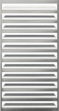 Gira 134626 multifunctional slat energy column color aluminum