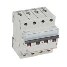 Legrand 403413 Circuit breaker TX3 B6A 4P 6KA 4M