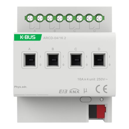 GVS 8185529 KNX switching actuator with current measurement | 4-way