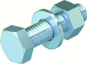 OBO Bettermann SKS M10x40 sw17 hexagon screw, 3160750