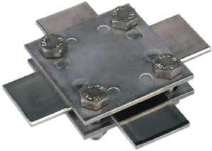 Dehn & Söhne 318233 Cross piece without intermediate plate NIRO (V4A)