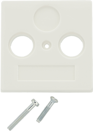 Klein K552531/04 Antenna cover two-hole, alpine white