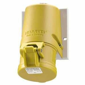 Mennekes 1340 wall socket TwinCONTACT 16A 3-pole 4h 110V IP44