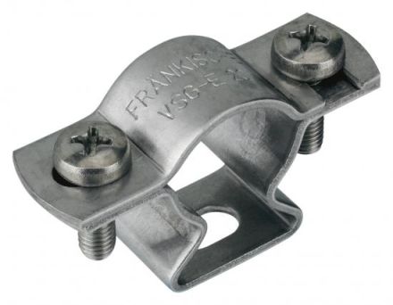Fränkische Rohrwerke 20870025 FRÄNKISCHE VSG-E 25 clamp stainless steel V2A 25mm