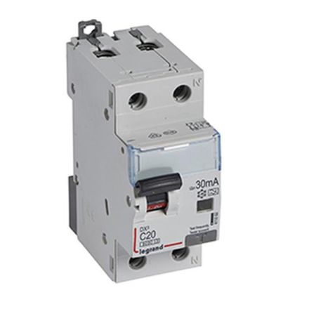 Legrand 411062 Dx3 Fils C20a 1p+n 6ka 30ma A
