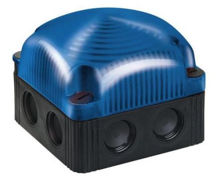 Werma 85351054 BWM 12VDC BU LED double flashing light