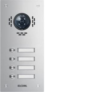 Elcom 1104180BTC flush-mounted door station TVG-4/1 ESTA stainless steel