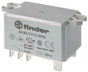 Finder 66.82.9.024.1300 power relay flat plug connection