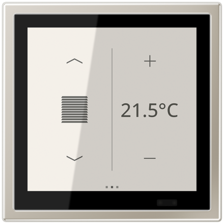 JUNG ES459D1S KNX room controller LS TOUCH | LS 990 | stainless steel