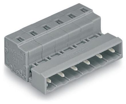 Wago 731-607 pin strip 0.08-2.5qmm series 731 12A 7p