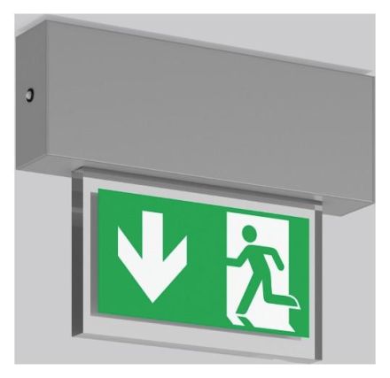 RZB 672458.004.1 Ceiling Halyxx LED/2.4W-400 LED emergency light
