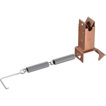 Pröpster 110 527 Cu D:8mm Type B side with springs LH:56mm roof cable holder