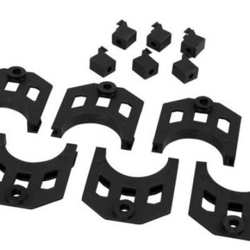 Alre-It C1809536 JZ-05/6K f- JTF (6pcs.) plastic mounting clamp