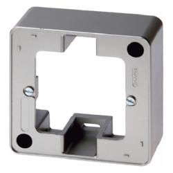 Berker 10299004 Surface-mounted frame 1-way stainless steel, paintedSurface-mounted, accessories