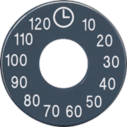 Jung SKS11120-20 scale disc, symbols 10...120, anthracite