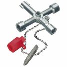 Knipex 0304165 switch cabinet key adapter, bit insert, key (001103)