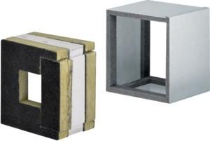 TEHALIT L6910VERZ length adapter FWK 90 E60/30 50x60 galvanized
