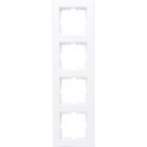 Kopp 402832001 HK07 4-way arctic white matt cover frame
