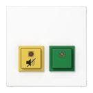 Jung NRSLS0834DZEWW emergency call system duty room unit, LS series, alpine white Jung NRSLS0834DZEWW emergency call system duty room unit, LS series, alpine white