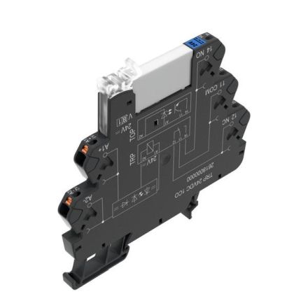 Weidmüller 2617860000 TRP 12VDC 1CO AGSNO Termseries PUSH IN Relay coupler