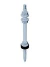 Schletter Solar 110012-200 hanger bolt set M12x200 incl. 3 nuts and EPDM mount.