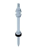 Schletter Solar 110012-200 hanger bolt set M12x200 incl. 3 nuts and EPDM mount.