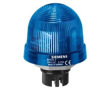 Siemens 8WD5320-0CF recessed light flashing light element 24V blue