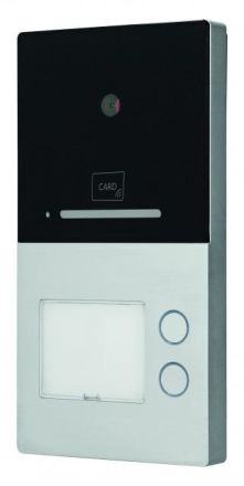 HHG Villa AP 2 AS RL 2-family video door station with access via RFID reader and smartphone app