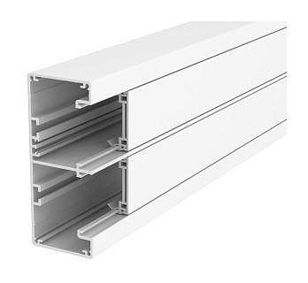 OBO Bettermann GA-53130RW Rapid 45-2 2-compartment aluminum device installation duct, 6112500
