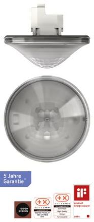 Theben 2070131 Presence detector thePrema P360 Slave E UP GR grey