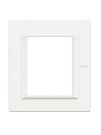 Bticino HA4826HD frame 3+3mod white aluminum, (white)