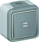 Legrand 069764 rocker switch Plexo IP55 69764 1-pole bel change FR AP ws, (white)
