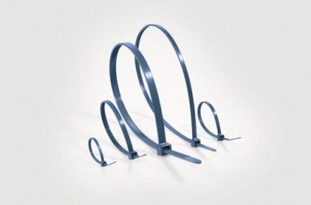 HellermannTyton 111-01225 MCT18R-PA66MP-C1 100x2.5 metal cable ties