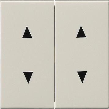 Gira 115001 rocker switches with arrow symbols System 55 cream white