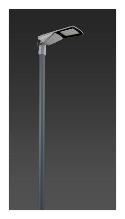 RZB 612174.004.1.76 Mingata Mini, 28W 4000lm 740 silver LED mast light