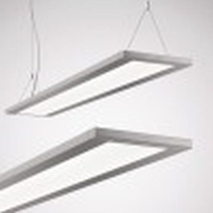 Trilux 7142651 LuceoS D/H2-L CDP-A 5000 830 ETDD 03 LED pendant light, silver