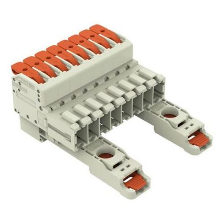 Wago 831-1208/306-000 1-conductor pin strip, lever, push-in CAG