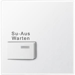 MERTEN 452319 Central plate polar white glossy System M