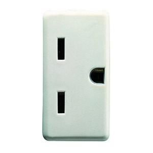 Gewiss GW20216 1M 2P+PE 15A 250V EUROUSA stand white socket
