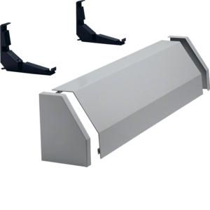 Hager FZ351 marshalling duct set light grey 1 field