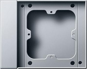 Gira 1248651 profile housing 1-way ITS 30 color aluminum