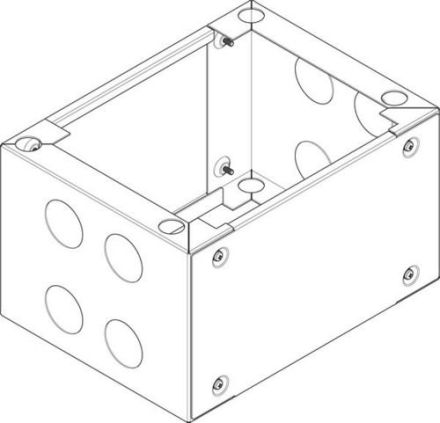 ABN 340x200x280 RAL7022 base (UF120)